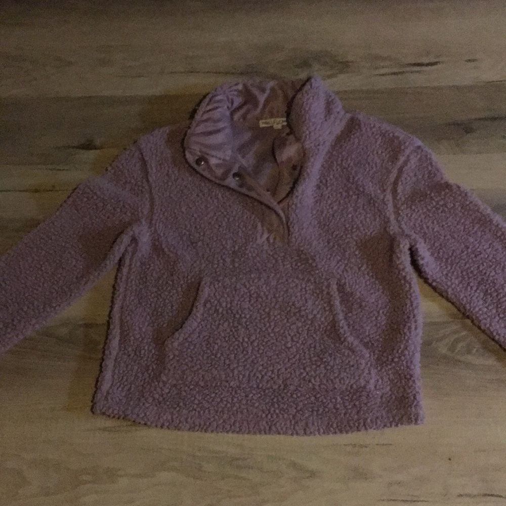 Girls fuzzy sweater